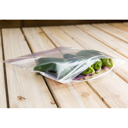 zipper bag with peppers