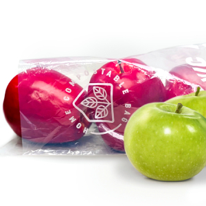 apples in packaging